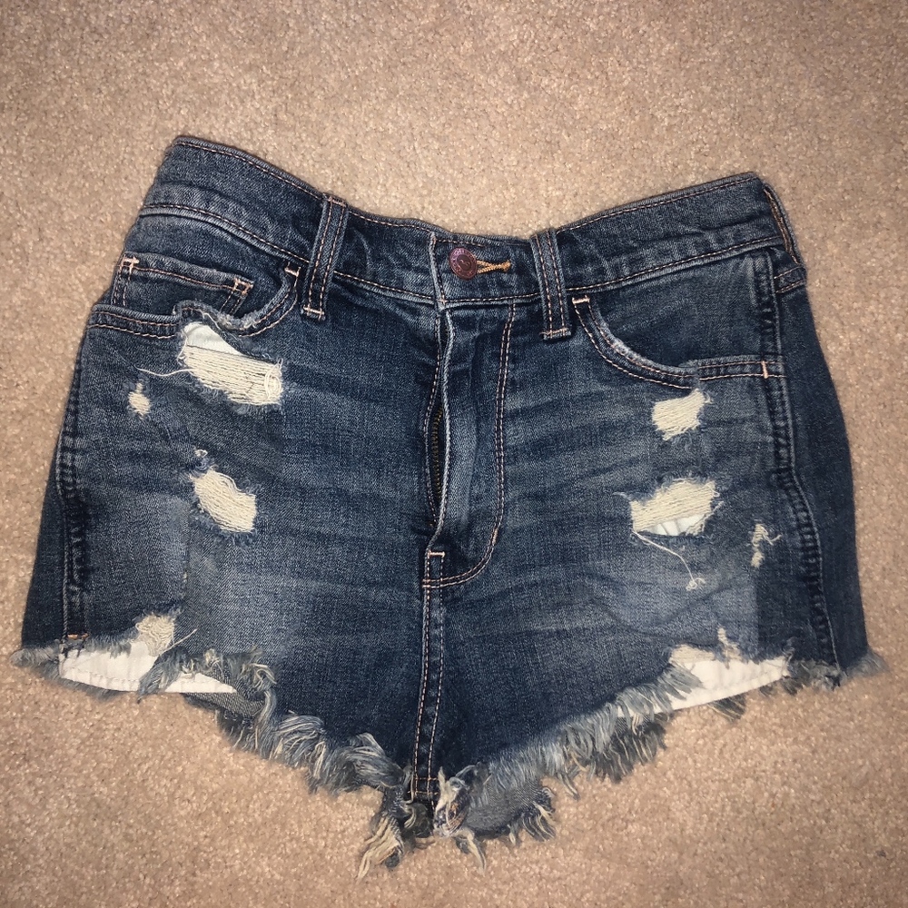 High rise shorts